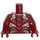 LEGO Rojo oscuro Iron Hombre Mark 50 Minifigura Torso (973 / 76382)