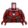 LEGO Dark Red Iron Man Mark 50 Minifig Torso (973 / 76382)