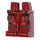 LEGO Donkerrood Iron Man Mark 50 Minifiguur Heupen en benen (3815 / 78650)