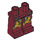 LEGO Donkerrood Iron Man Minifiguur Heupen en benen (3815 / 55294)