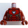 LEGO Rouge Foncé Iron Homme MK50 Minifigurine Torse (973 / 76382)