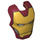 LEGO Dark Red Iron Man Visor with Mark 85 (80913)