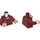 LEGO Dark Red Jin Minifig Torso (973 / 76382)