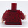 LEGO Donkerrood Kevin McCallister Minifiguur Torso (973 / 76382)