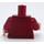 LEGO Rouge foncé Kevin McCallister Minifig Torse (973 / 76382)