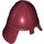 LEGO Dark Red Knights Helmet with Neck Protector (3844 / 15606)