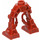 LEGO Rouge foncé Jambes (54276)