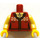 LEGO Dunkelrot Librarian Torso (973 / 88585)