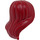 LEGO Dark Red Long Swept Hair (2645)