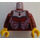 LEGO Donkerrood Lord Vampyre&#039;s Bride Torso (973 / 76382)