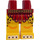 LEGO Dunkelrot Lundor (70141) Minifigure Hüften und Beine (3815 / 17639)