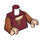 LEGO Donkerrood Mary Sanderson Minifig Torso (973 / 76382)