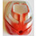 LEGO Dark Red Mask Turaga / Mata Nui / Rahi with Pearl Light Gray Top (32567)