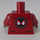 LEGO Dark Red Miles Morales Minifig Torso (76382)