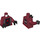 LEGO Rouge foncé Miles Morales Minifig Torse (973 / 76382)