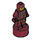 LEGO Dark Red Minifig Statuette with Iron Man Decoration (12685 / 77600)
