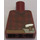 LEGO Dark Red Minifig Torso without Arms with Decoration (973)