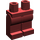 LEGO Rouge foncé Minifigure Hanches et jambes (73200 / 88584)