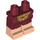 LEGO Dark Red Minifigure Hips and Legs with Decoration