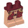 LEGO Rouge foncé Minifigure Hanches et jambes avec Leia Slave (44832 / 74112)
