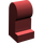 LEGO Dark Red Minifigure Leg, Right (3816)