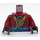 LEGO Dark Red Nya Minifig Torso (973 / 76382)