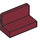 LEGO Dark Red Panel 1 x 2 x 1 with Rounded Corners (4865 / 26169)