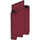 LEGO Dark Red Panel 3 x 3 x 6 Corner Wall without Bottom Indentations (87421)