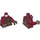 LEGO Rouge foncé Pete Peterson Minifig Torse (973 / 76382)