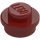 LEGO Dark Red Plate 1 x 1 Round (6141 / 30057)