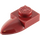 LEGO Dark Red Plate 1 x 1 with Tooth (35162 / 49668)