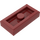 LEGO Dark Red Plate 1 x 2 with 1 Stud (with Groove) (3794 / 15573)