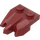 LEGO Donkerrood Plaat 1 x 2 met 3 Steen Claws (27261)