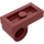 LEGO Donkerrood Plaat 1 x 2 met Pin Gat (11458)
