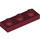 LEGO Dark Red Plate 1 x 3 (3623)