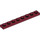 LEGO Dark Red Plate 1 x 8 (3460)