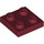 LEGO Dark Red Plate 2 x 2 (3022 / 94148)