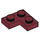 LEGO Dark Red Plate 2 x 2 Corner (2420)