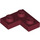 LEGO Dark Red Plate 2 x 2 Corner (2420)