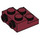 LEGO Dark Red Plate 2 x 2 x 0.7 with 2 Studs on Side (4304 / 99206)