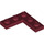 LEGO Dark Red Plate 3 x 3 Corner (77844)