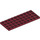 LEGO Dark Red Plate 4 x 10 (3030)