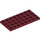 LEGO Dark Red Plate 4 x 8 (3035)