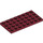 LEGO Dunkelrot Platte 4 x 8 (3035)