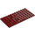 LEGO Dark Red Plate 6 x 12 (3028)