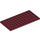 LEGO Dark Red Plate 6 x 12 (3028)