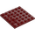 LEGO Dark Red Plate 6 x 6 (3958)