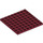 LEGO Rojo oscuro Placa 8 x 8 (41539 / 42534)