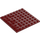 LEGO Rojo oscuro Placa 8 x 8 (41539 / 42534)