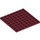 LEGO Rouge foncé assiette 8 x 8 (41539 / 42534)